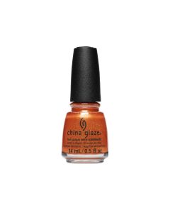 Front view of 0.5 - ounce bottle of China Glaze nail lacquer in Payback's a Witch color variant