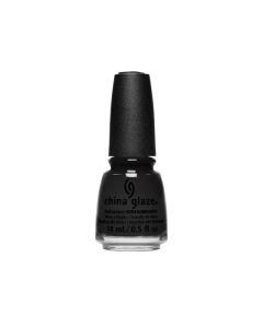 Wide view of China Glaze Nail Lacquer, Covens & Caviar in 0.5-ounce bottle
