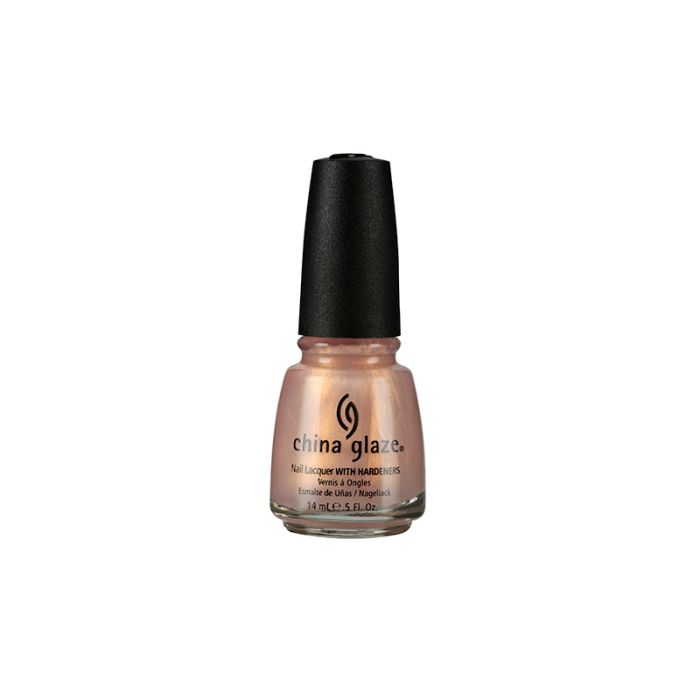 Front view of an 0.5-ounce bottle of China Glaze Nail Lacquer with Camisole color variant