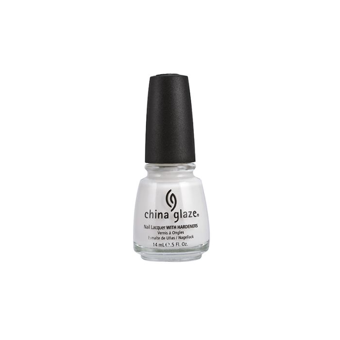 Front view of 0.5-ounce bottle of China Glaze Nail Lacquer, in Moonlight color variant