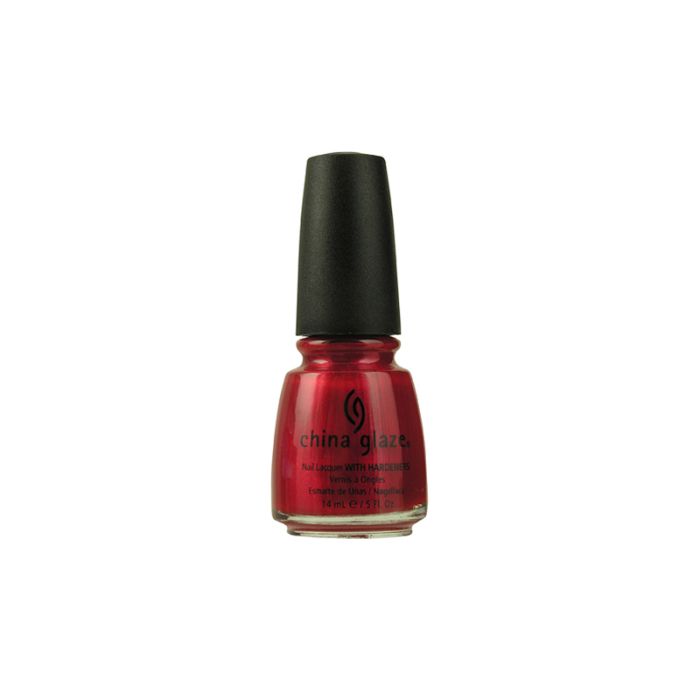 China Glaze nail polish in Red Pearl variant in white background