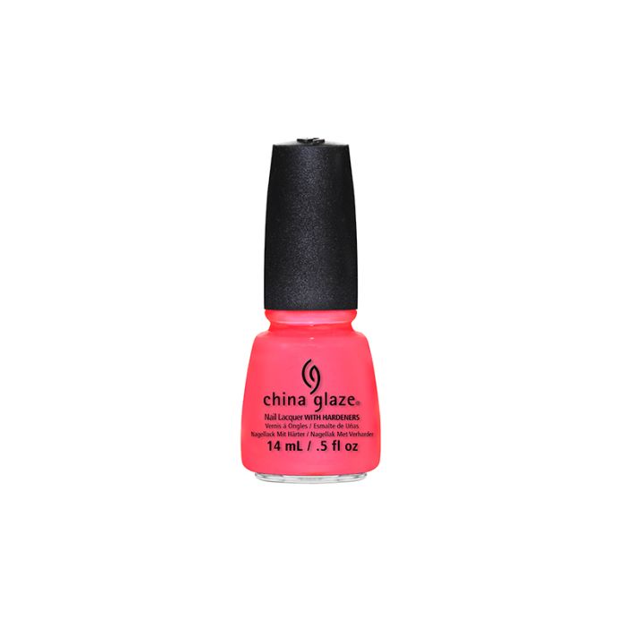 0.5-ounce Capped nail polish bottle from China Glaze in Shell-O color variant