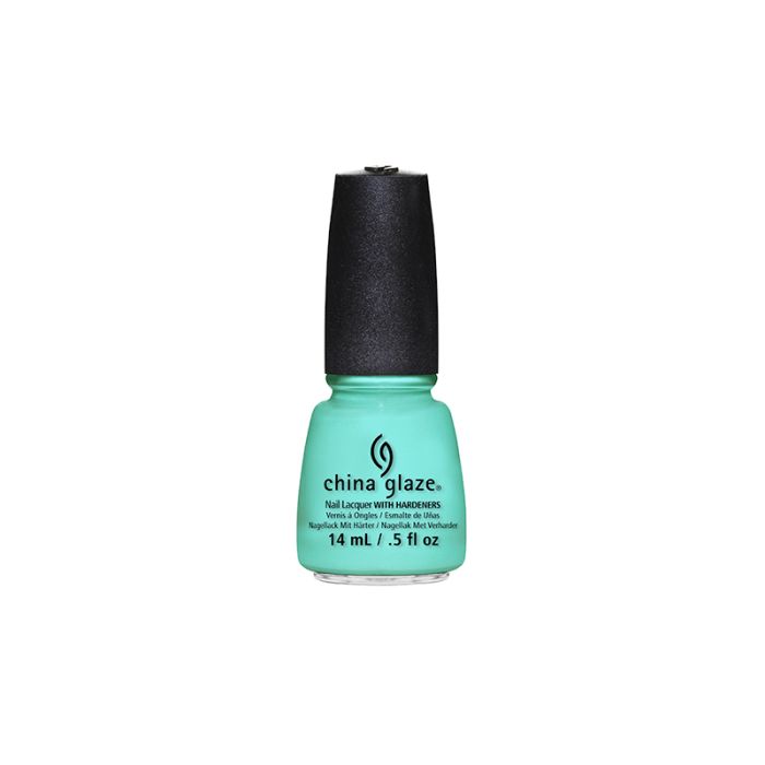 0.5-ounce capped nail lacquer glass bottle from China Glaze in Too Yacht to Handle variant