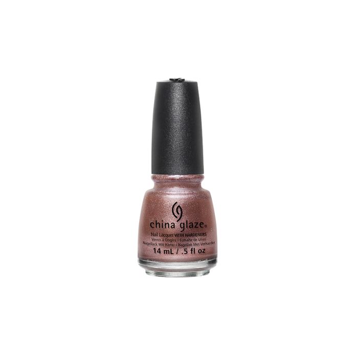 0.5-ounce nail polish bottle from China Glaze with label text in Meet Me In The Mirage color shade