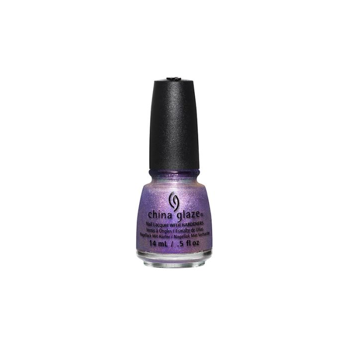Front view of a 0.5-ounce Nail polish bottle from China Glaze with Don't Mesh with Me color variant