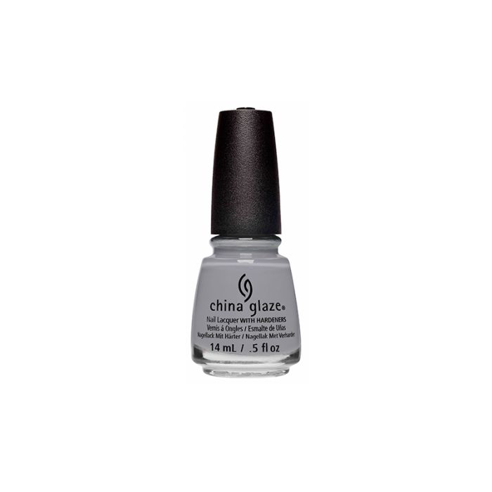 Front face of an 0.5-ounce bottle of China Glaze Nail Lacquer, Street Style Princess shade