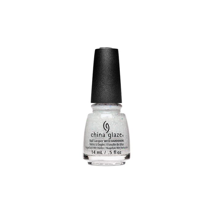 0.5-ounce bottle of China Glaze nail polish with Don't Be a Snow-flake color variant