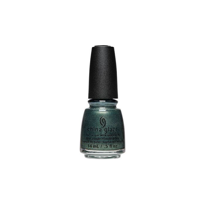 Forward-facing of China Glaze  nail lacquer bottle in Vest Friends color shade