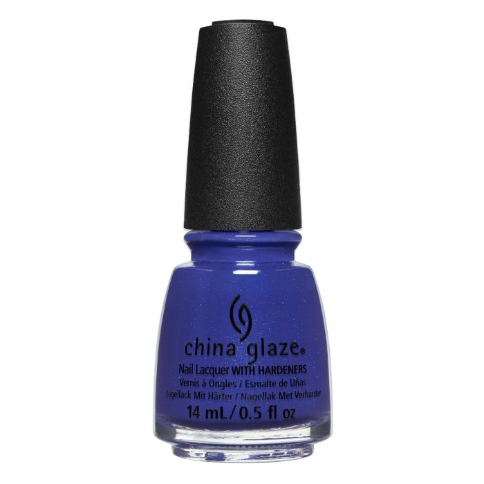A China Glaze Nail Lacquer, ROTTEN TO THE CORE Blue Purple bottle 