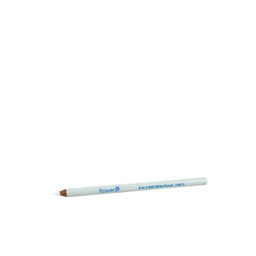 China Glaze 4-in-1 nail whitener pen in a slightly slant position lay in white background