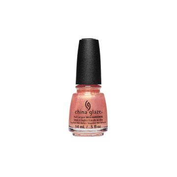 Front view of 0.5-ounce Bottle of China Glaze nail polish with Sun's Out, Buns Out variant
