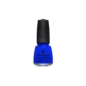 Front view of an 0.5-ounce of Nail lacquer bottle of China Glaze with I Sea The Point variant