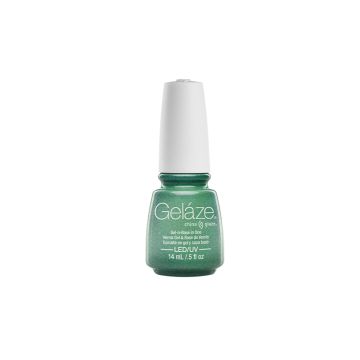 0.5-ounce bottle of a gel lacquer  from China Glaze - Gelaze with Twinkle, Twinkle Little Starfish shade