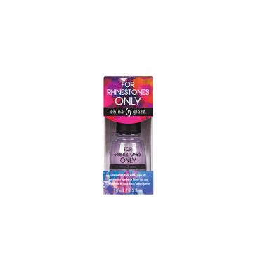Comprehensive view of China Glaze Base top coat retail pack with product label text