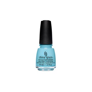 Frontage of Chalk Me Up! nail polish bottle from China Glaze Nail Lacquer collection  with 0.5-ounce capped bottle