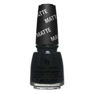 A China Glaze Nail Lacquer, EVIL QUEEN Black bottle 